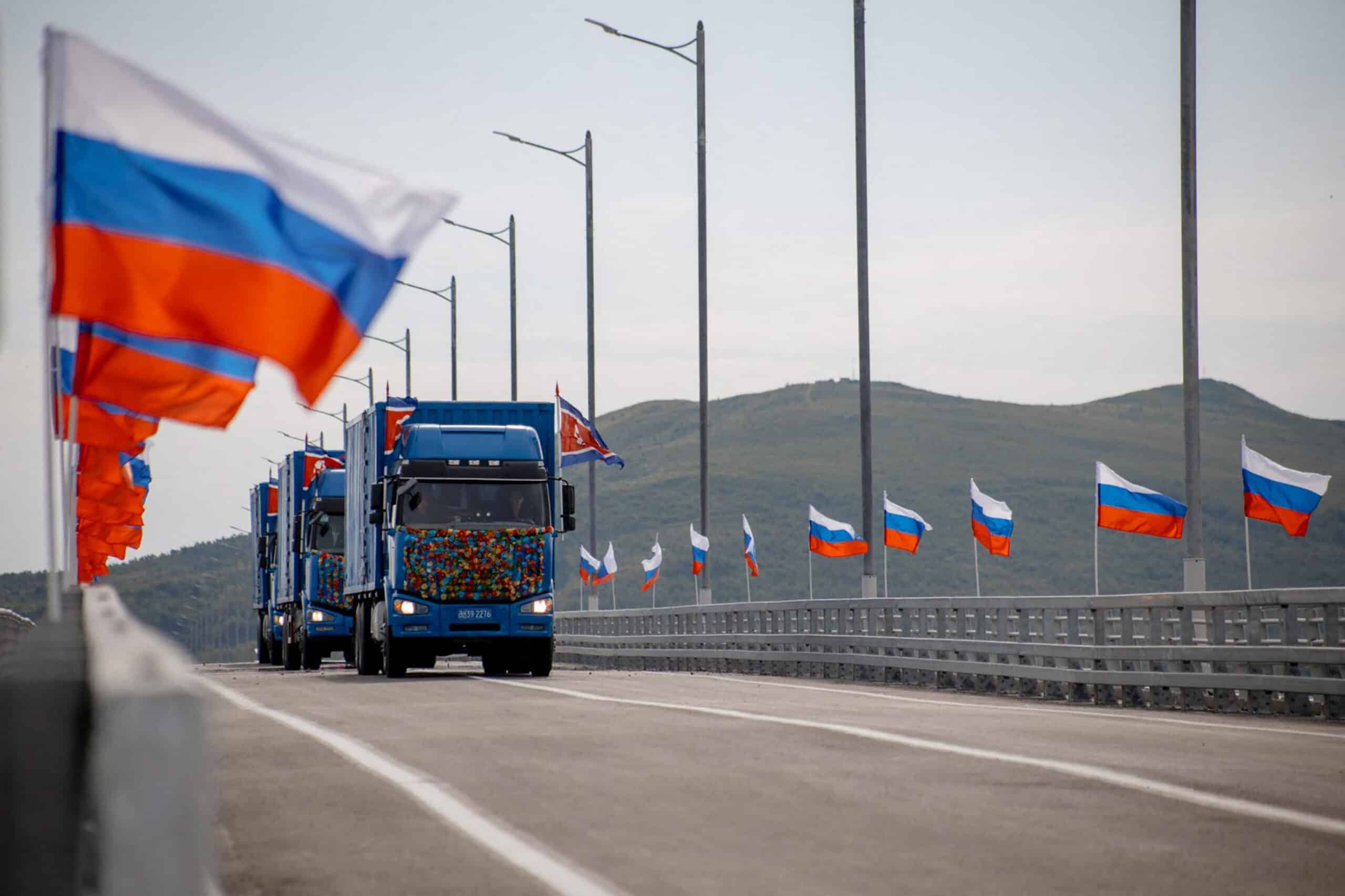 Russia and North Korea Open First Road Bridge Across Shared Border Amid Deepening Ties