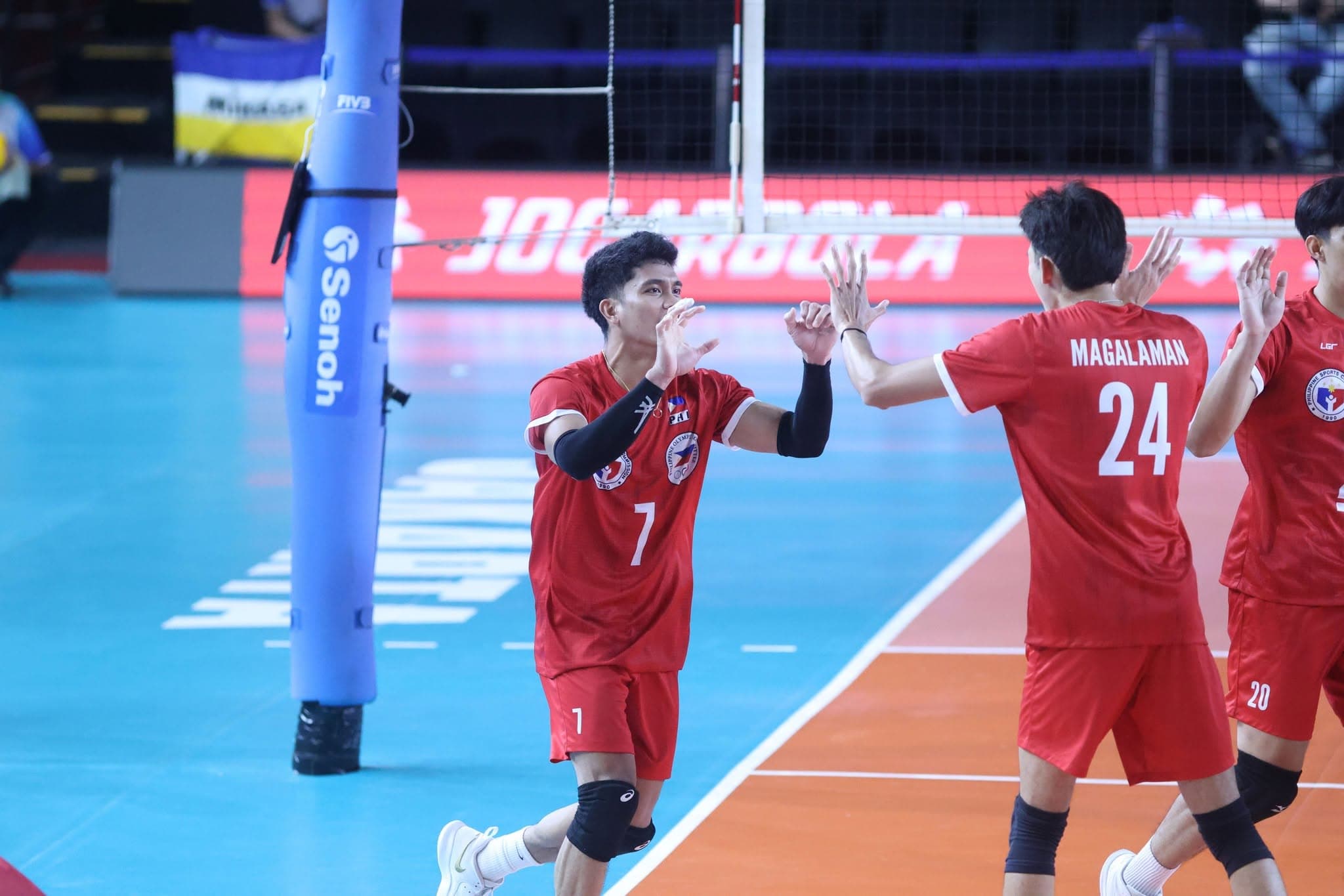 Alas Pilipinas Men Struggle in SEA V Cup Opener Against Cambodia